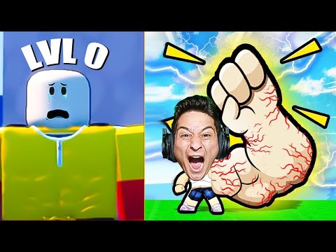 სუპერ გმირი გავხდი One Punch Fighters roblox ubralod noobi